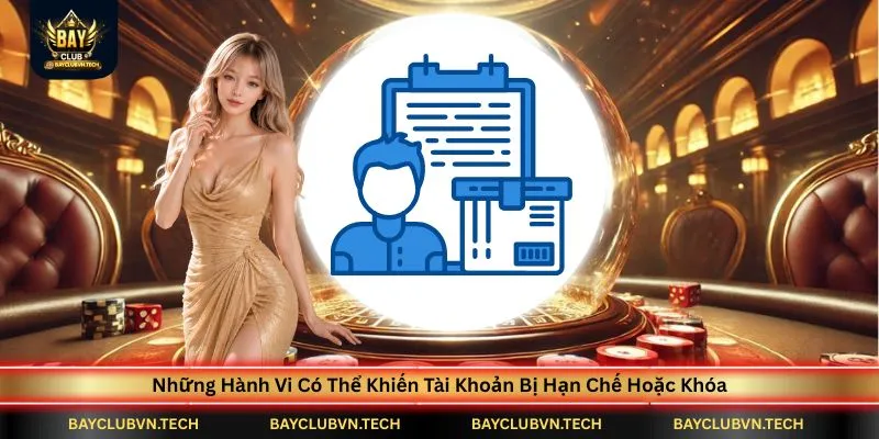 Điều Kiện Điều Khoản 3 nhung-hanh-vi-co-the-khien-tai-khoan-bi-han-che-hoac-khoa